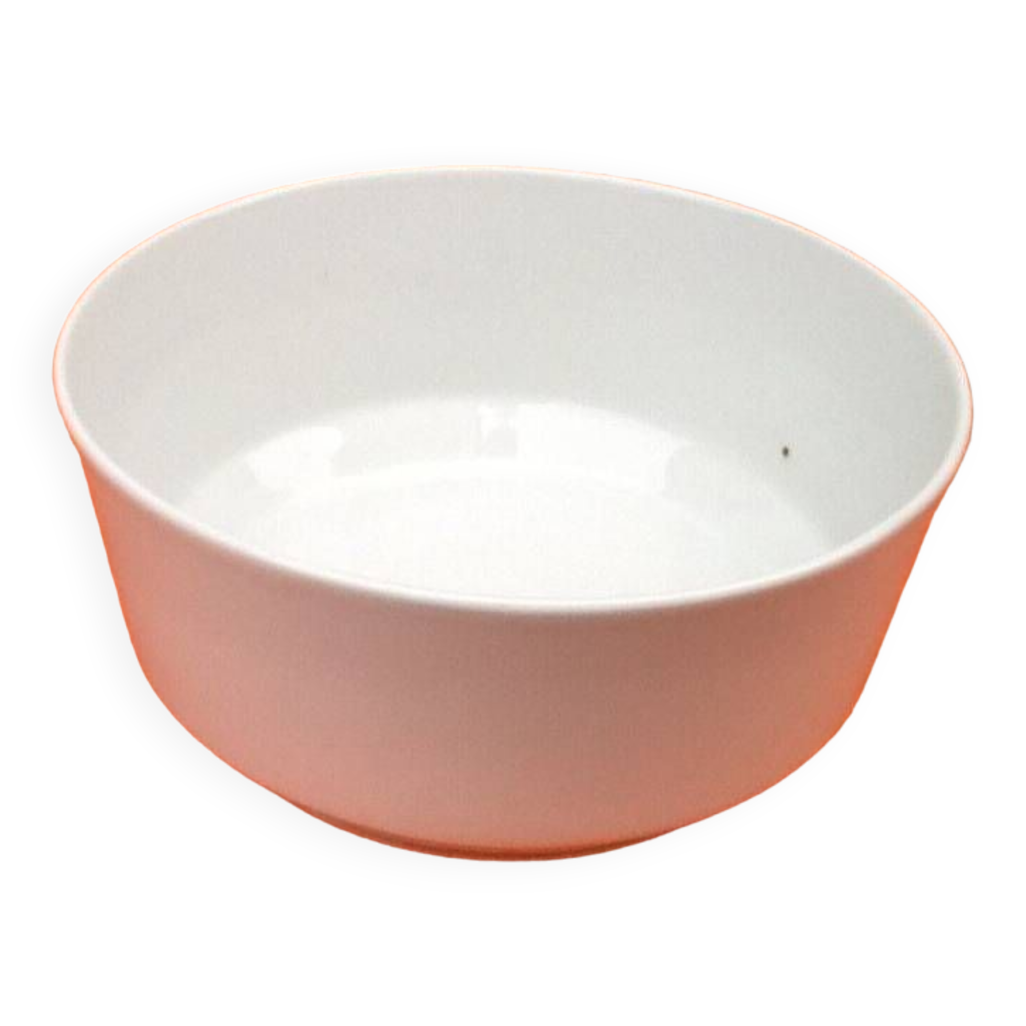 Salad bowl / vegetable dish white porcelain