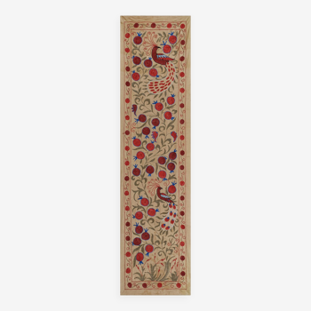 Tapis noué à la main, tapis turc vintage 53x190 cm