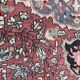 Old Persian carpet end Sarogh handmade 102 X 142 CM