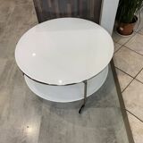 STRIND coffee table by Ehlen Johansson for IKEA, vintage white, 1970s