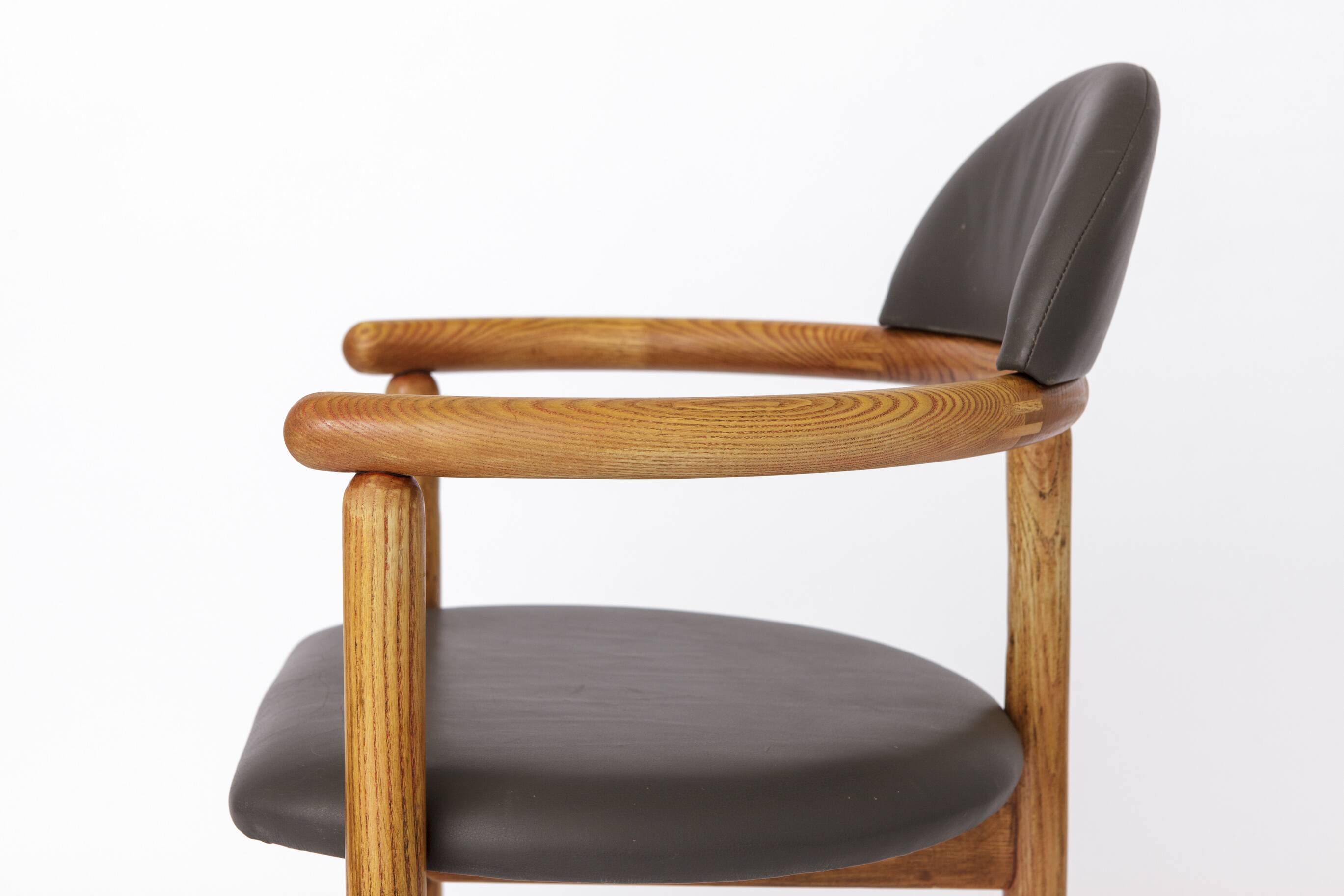 Chaise de bureau / fauteuil vintage unique des années 1980