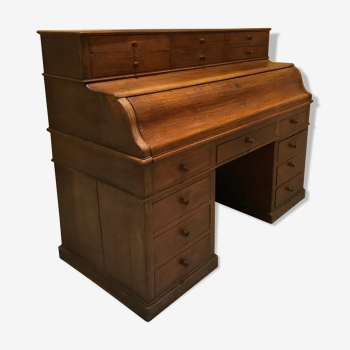 Late 19th century oak secretary