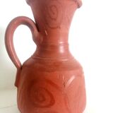 Pitcher in oriental terracotta