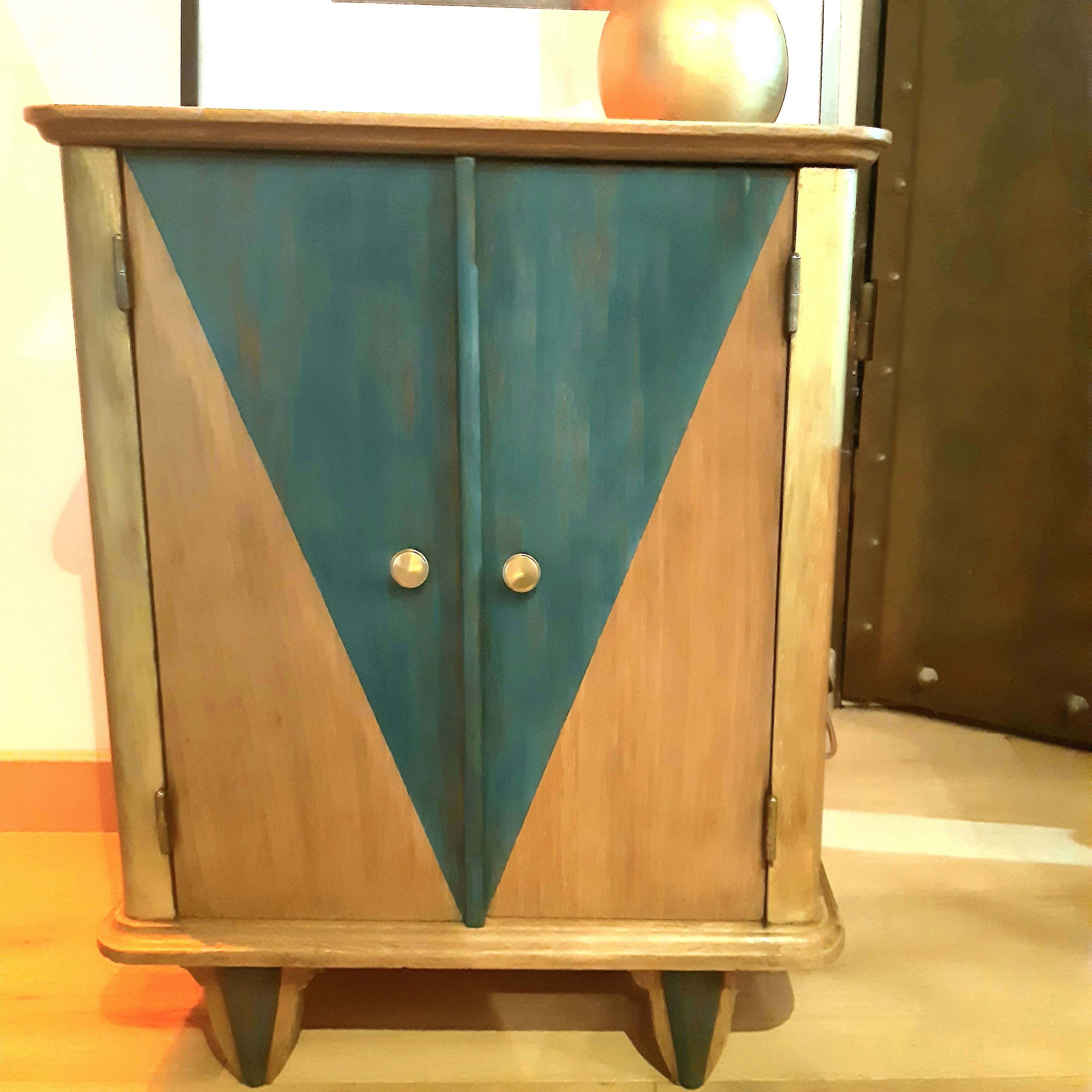 oak and patina extra furniture 1950s