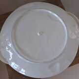 Plat de service en barbotine