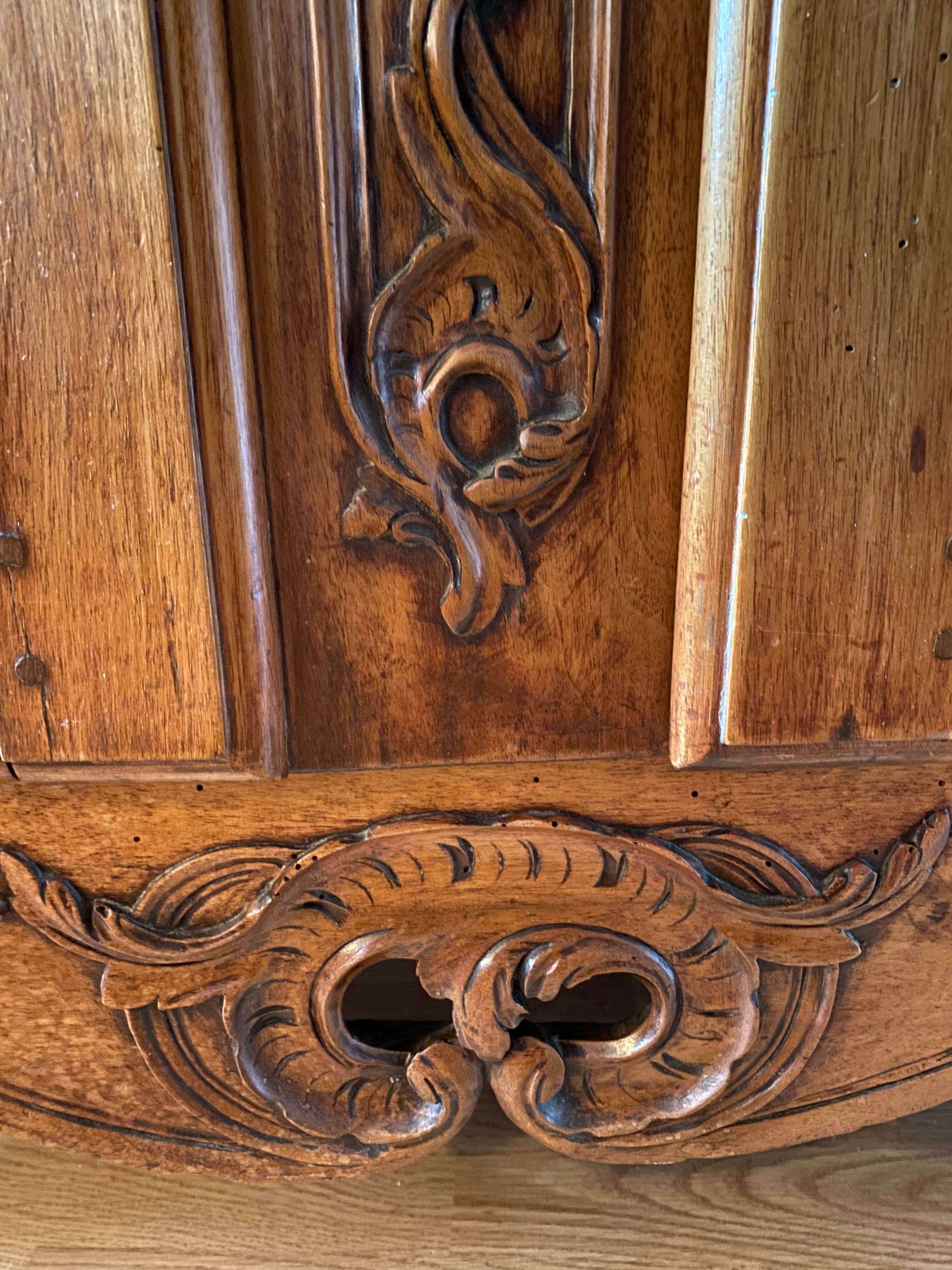 Cabinet Louis XV walnut 19th