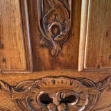 Cabinet Louis XV walnut 19th