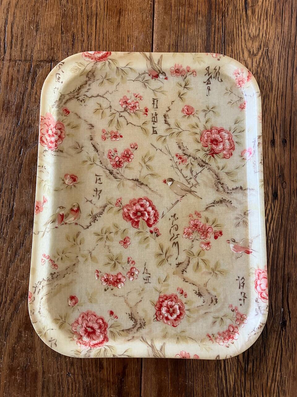 Plateau vintage en fibre de verre