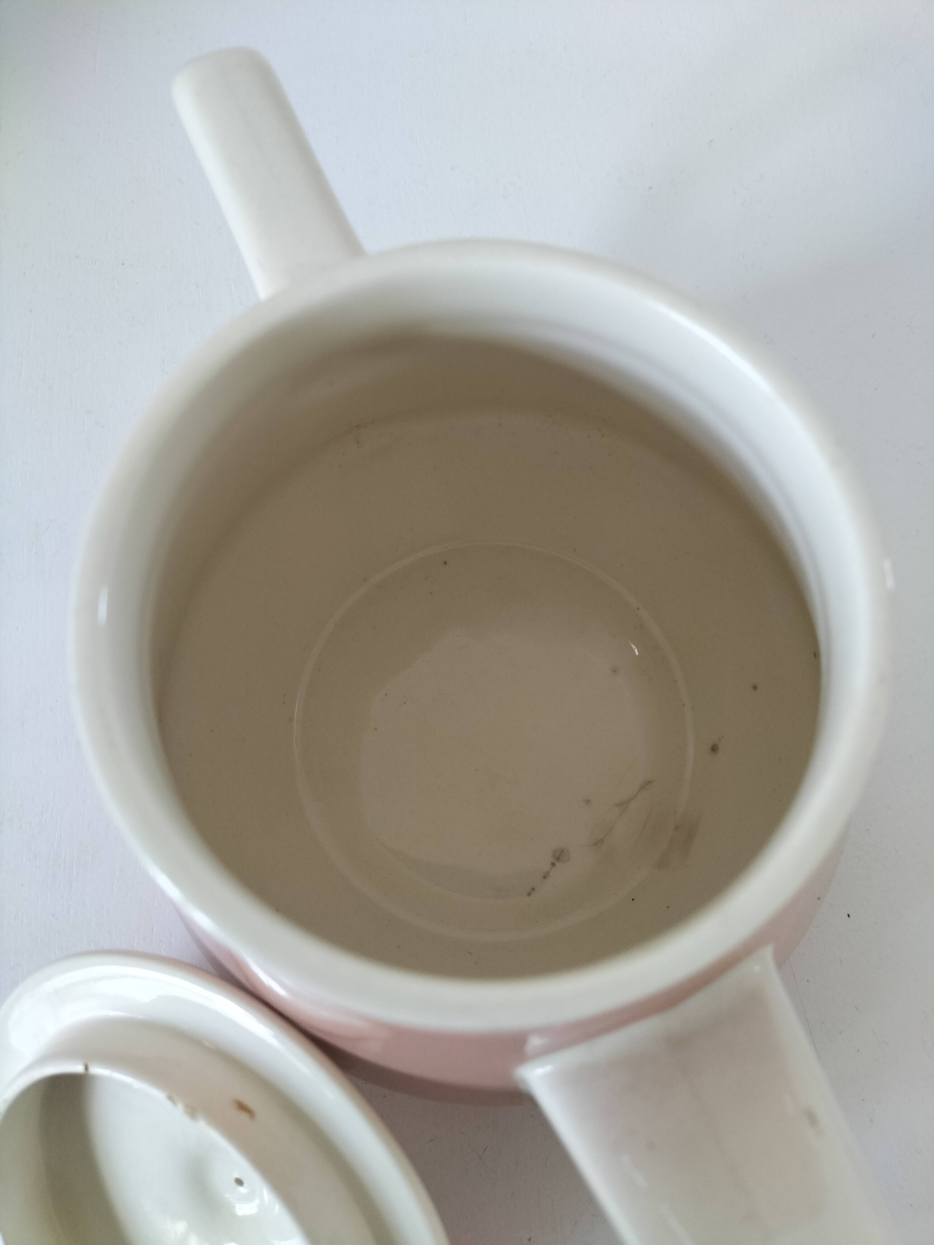 Teapot & duo cups Villeroy & Boch powder pink –