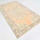 5x8 Vintage Light Yellow & Cream Classic Turkish Rug, 148x247Cm