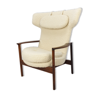 Fauteuil par Ib Kofod-Larsen, Danemark années 1950