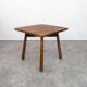 Table d'appoint moderniste en chêne par Jan Vaněk pour Krásná Jizba