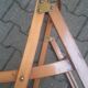 Chaise pliante vintage en bois
