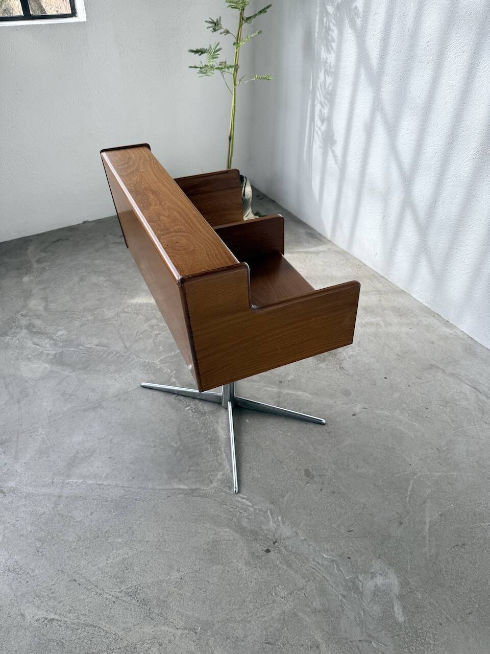 Meuble console ou petit bureau Fimsa Roma Italy teck