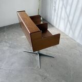 Fimsa Roma Italy teak console or small desk
