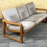1960s 1970s Teak Sofa  & 2 Easy Chairs  by Holstebro Møbelfabrik A/S