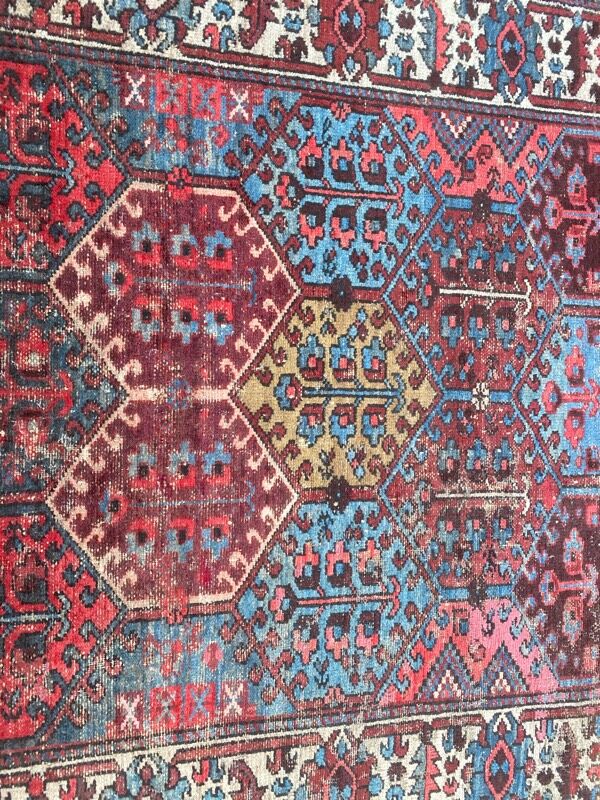 Old Persian carpet Hamadan 125x202 cm