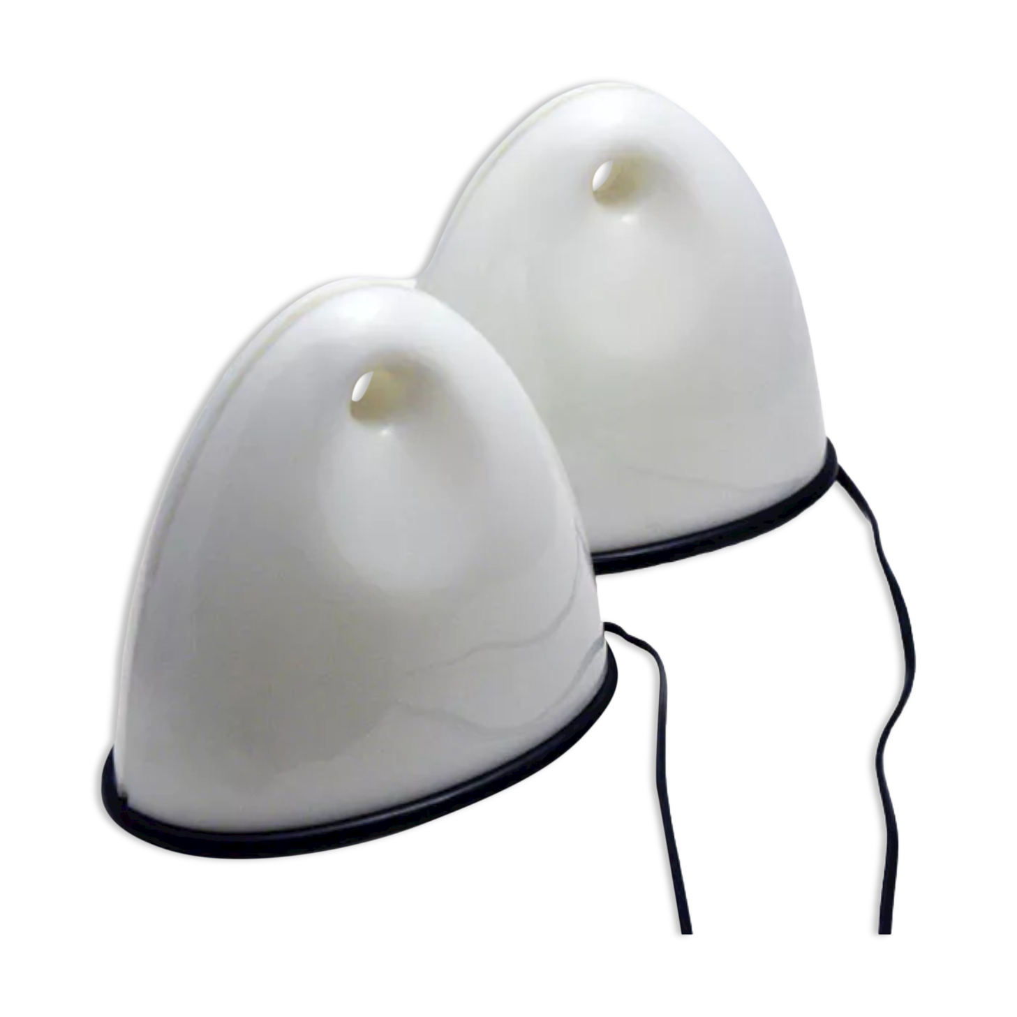 Pair of lamps Lalea by Bruno Gecchelin / Guzzini