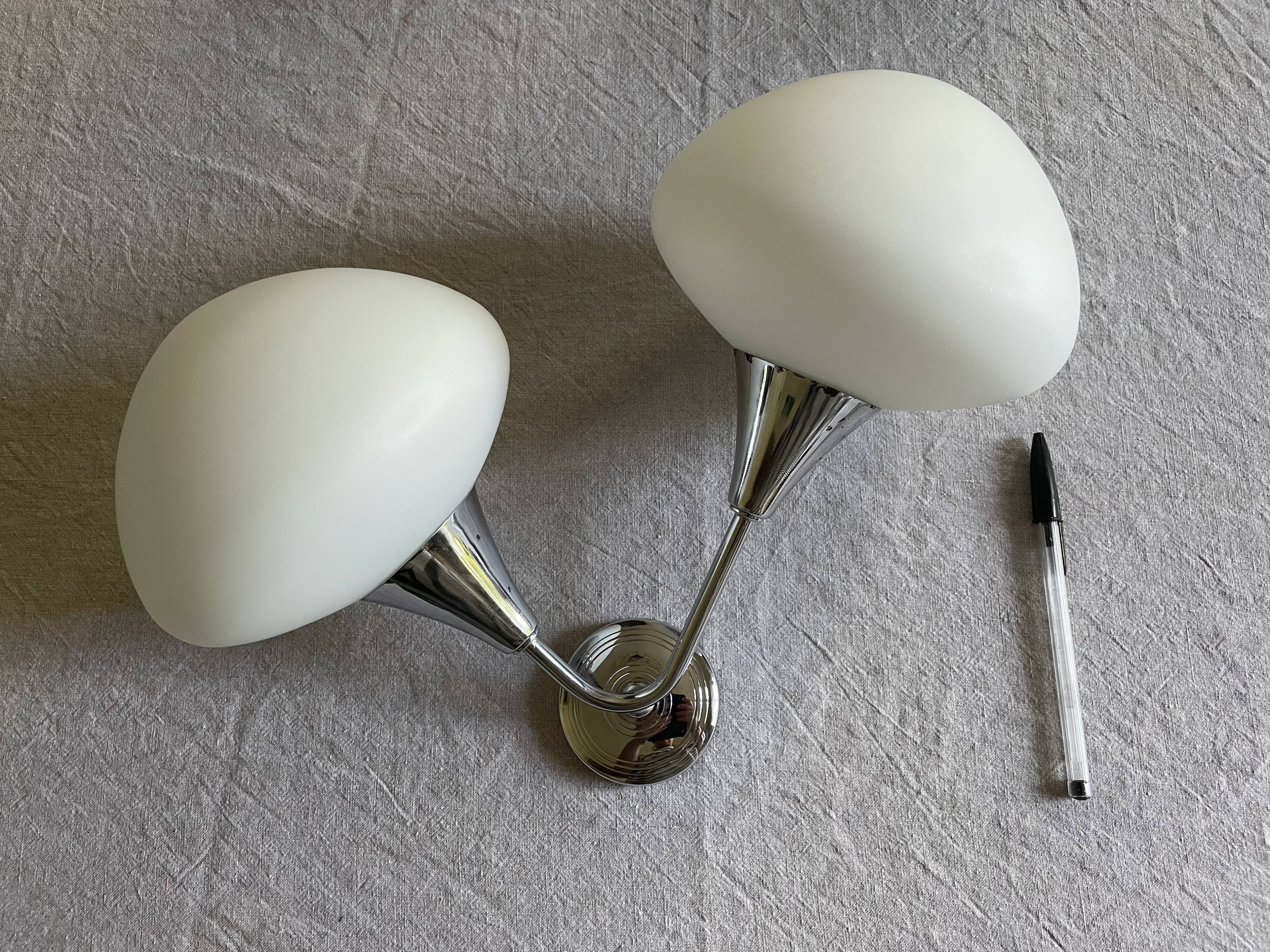 Double wall lamps Gaetano Sciolari 1970's