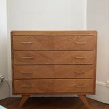 Commode pieds compas années 50