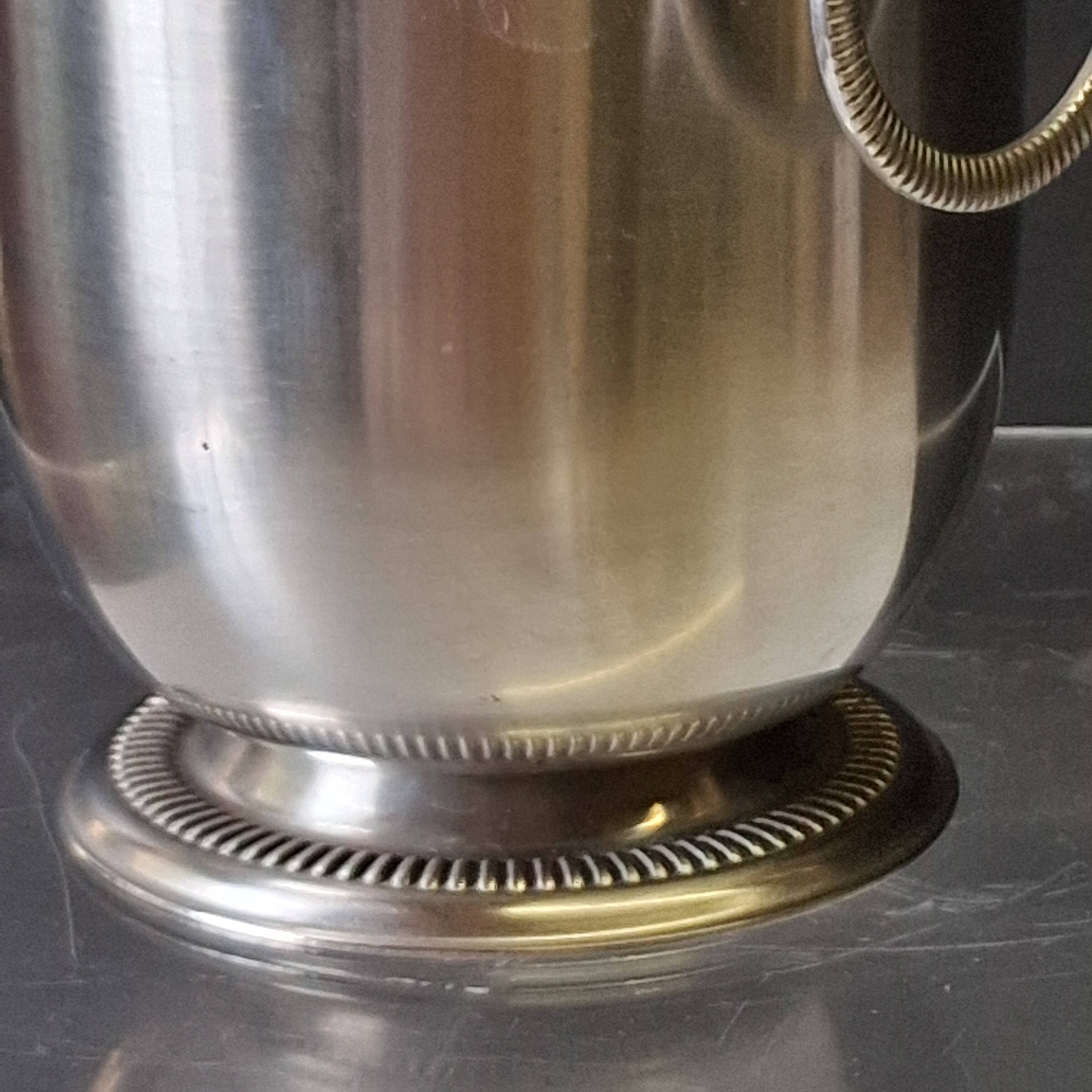 Very nice small champagne/ice bucket in 18/10 stainless steel from Jean Couzo.