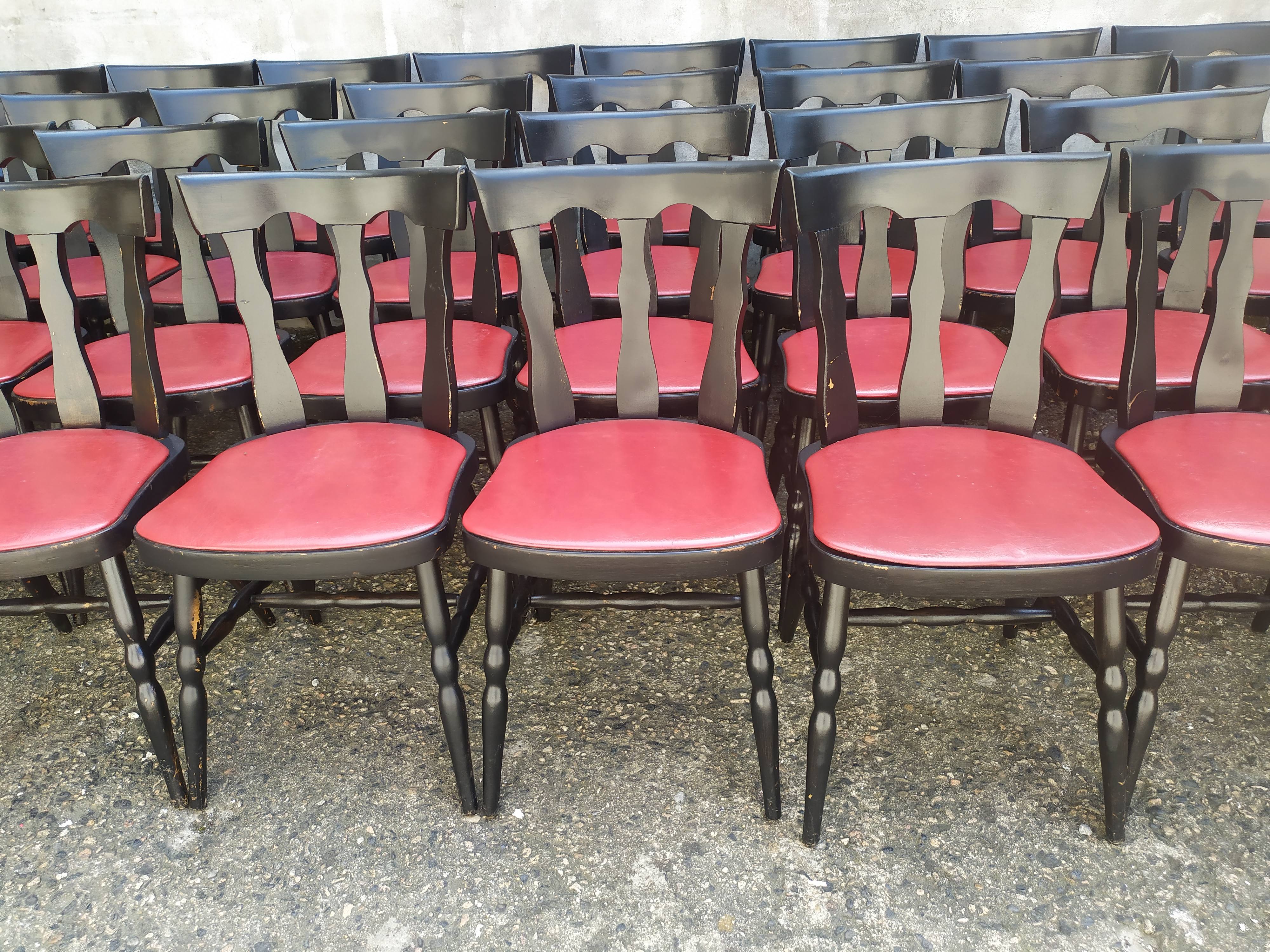 40 Baumann saloon bistro chairs