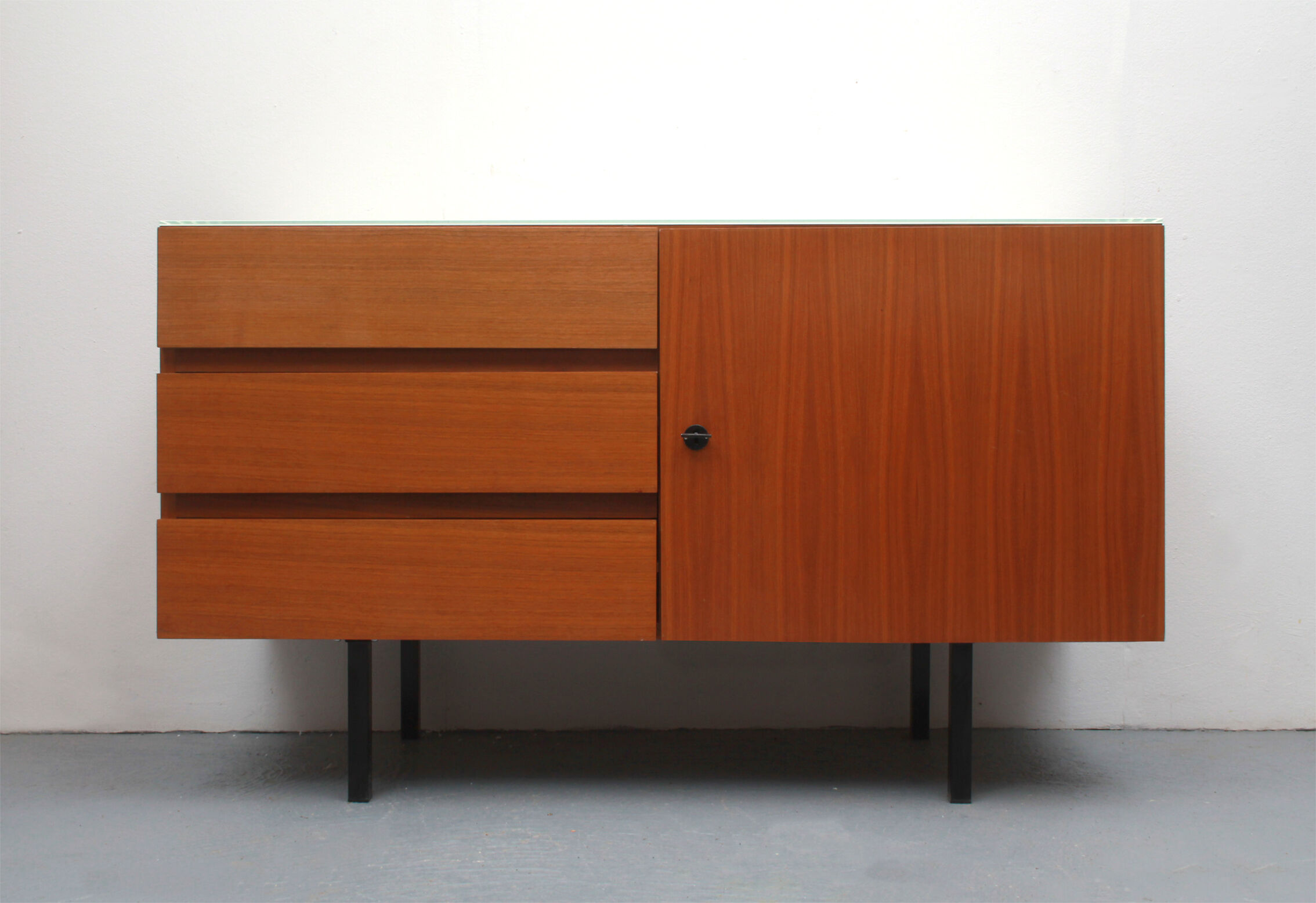1960s sideboard in teak, 120cm
