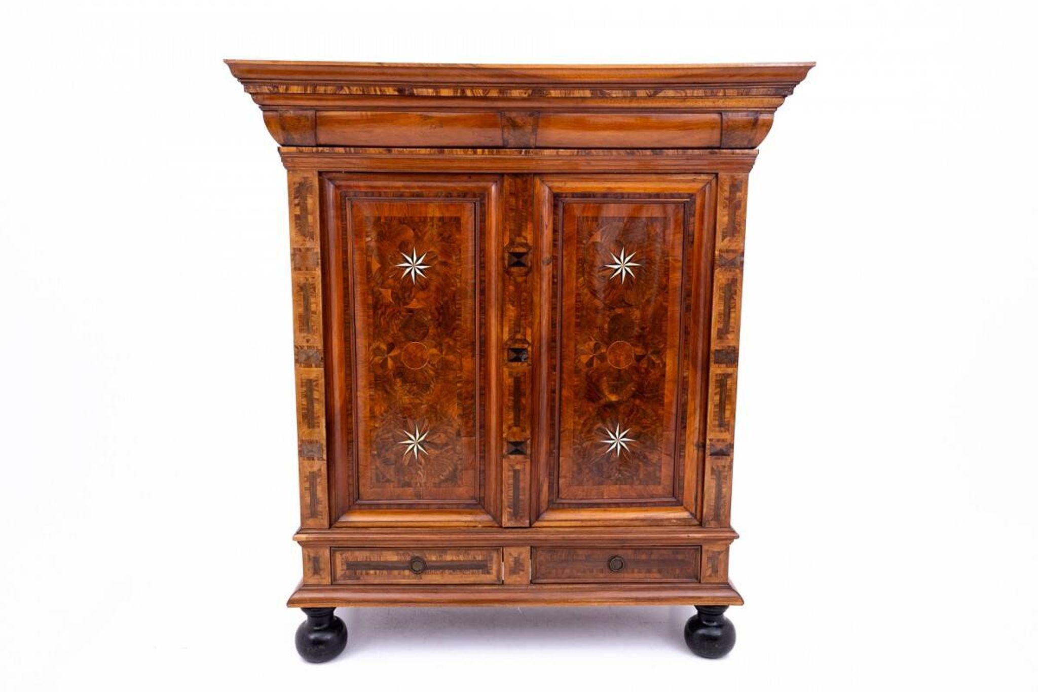 Baroque wardrobe, Germany, circa 1820.