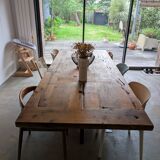 Table for 10-12 people in century-old oak