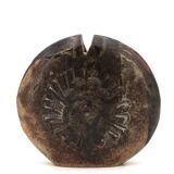 Stoneware lentil vase by Pat Rowland, 1970s