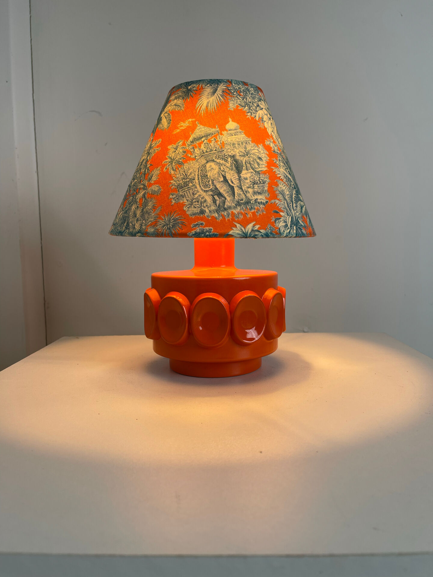 Lampe en verre 1970