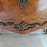 Louis XV curved chest of drawers