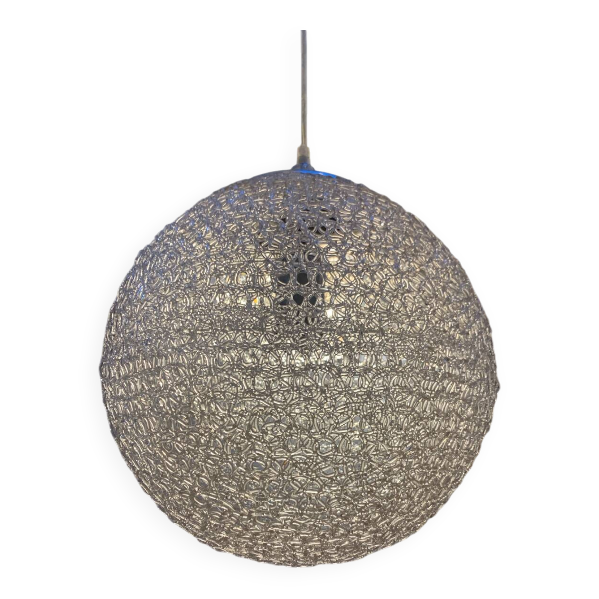 Spaghetti resin ball lamp