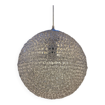 Lampe boule en résine spaghetti