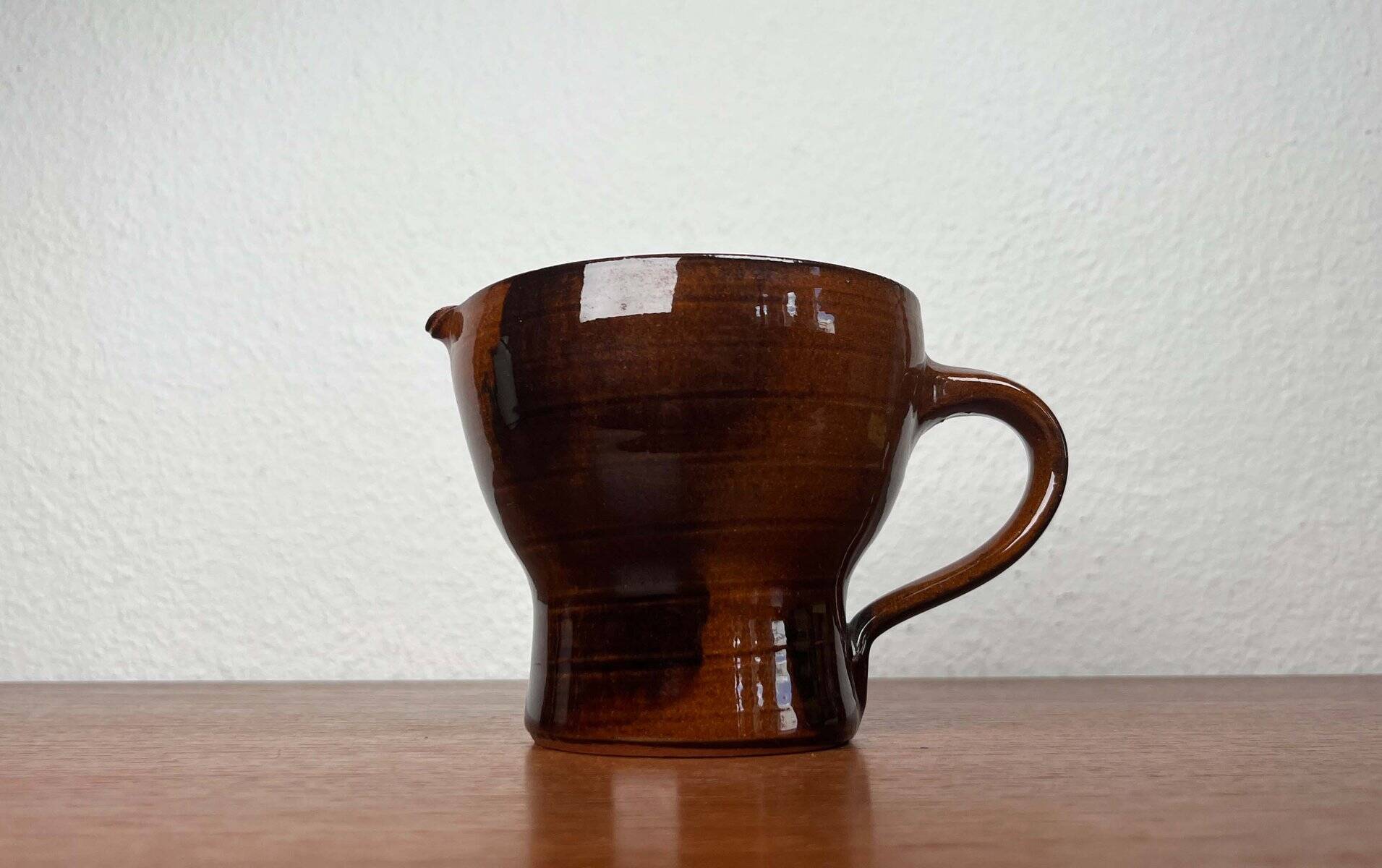 Mid-Century Modern German Studio Pottery Jug Vase by Siegfried Gramann for Töpferhof Römhild, 1960s