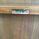 Vico Magistretti pour Cassina table Carimate vintage années 60 bois teintée