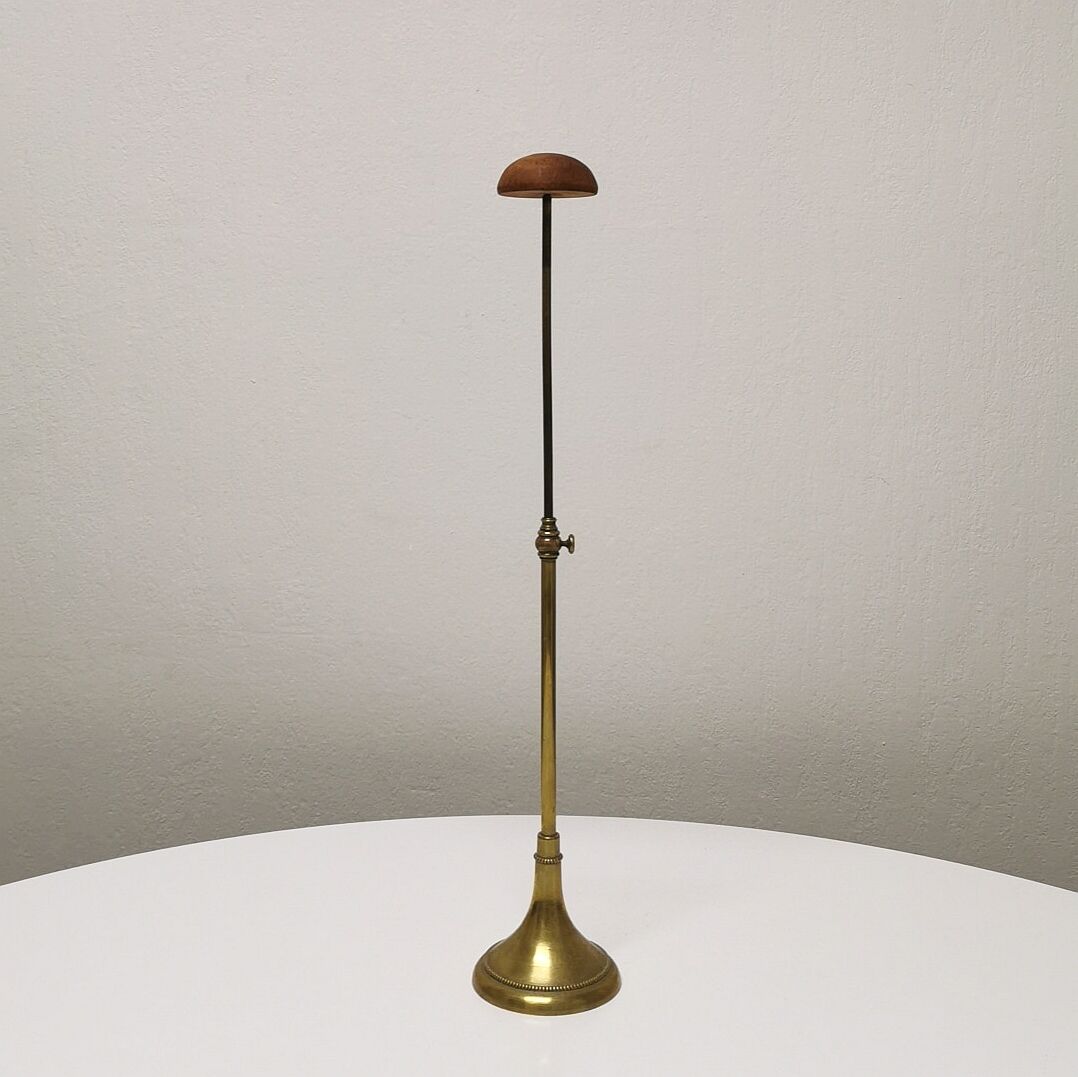 Old store brass hat rack