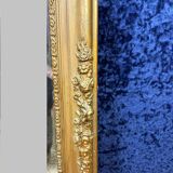 Miroir époque empire en bois et stuc doré circa 1810-1820