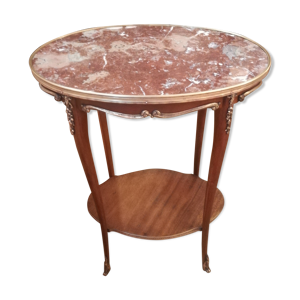 table d'appoint en acajou