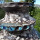 Vintage ceramic vase West Germany Fat Lava