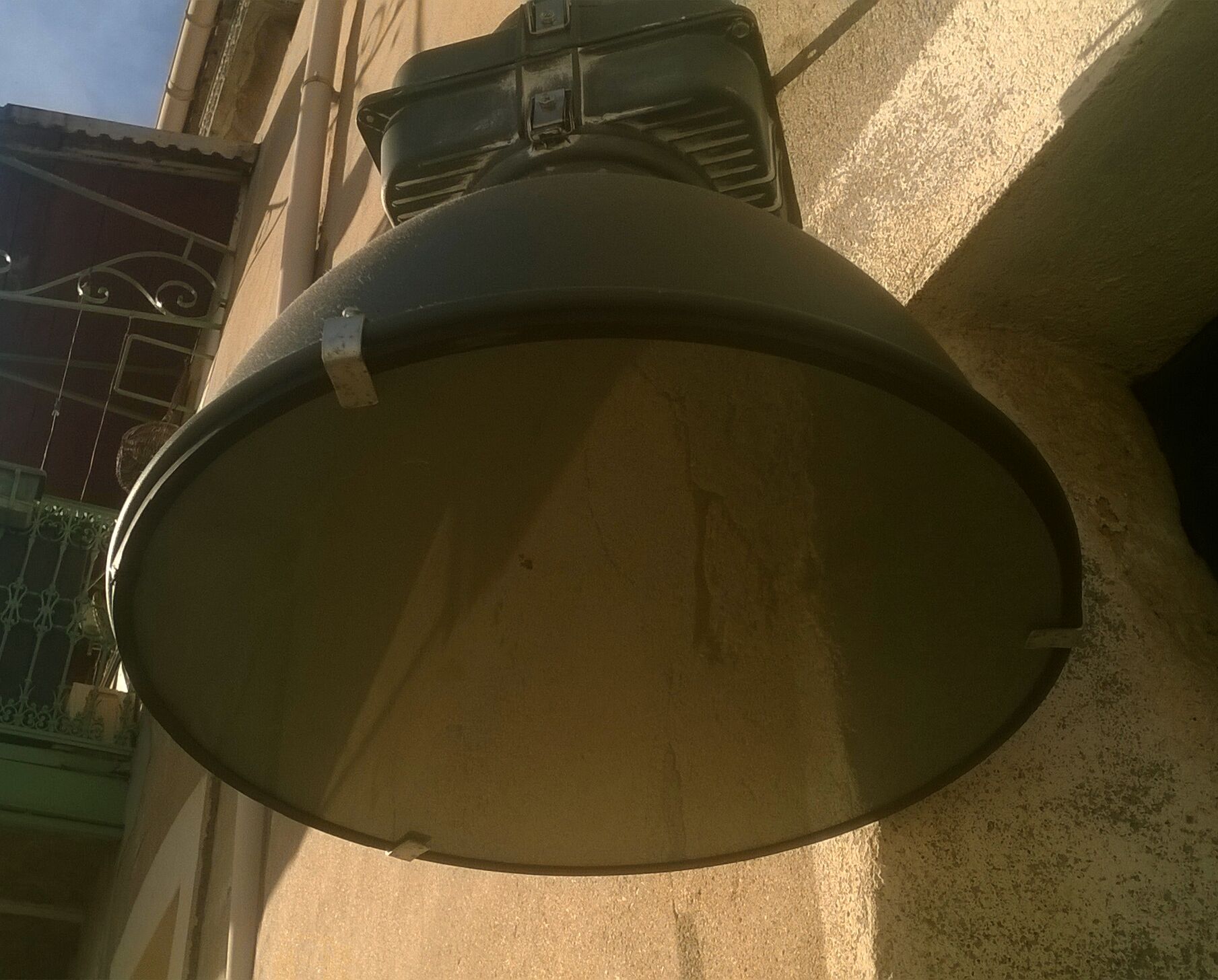 Vintage industrial suspension