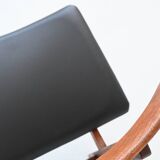 Inger Klingenberg dining chairs teak France & Son Denmark 1960