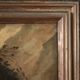 Painting landscape pastoral scene from the 18th century