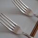 12 metal argente orfevre frionnet french table forks