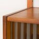 Preben Sorensen two bay teak wall unit, PS systems Randers, Denmark, 1960s