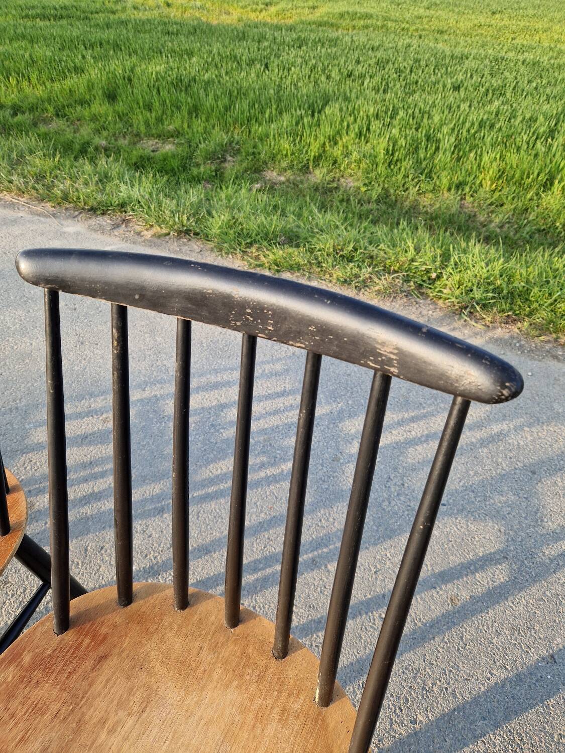 Set of 6 Fannett Scandinavian chairs by Ilmari Tapiovaara 1960.