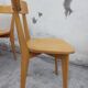 Série de 4 chaises de bistrot année 50