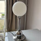 Vintage chrome lamp from the 1970s