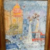 Chinese school painting signed