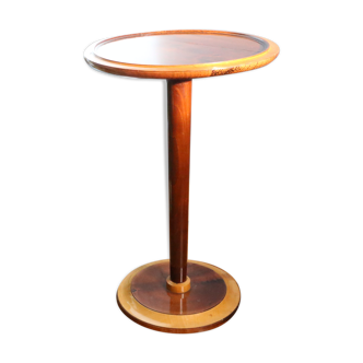 Guerin rattan, table, bedside table, side table, vintage, good condition, vintage French